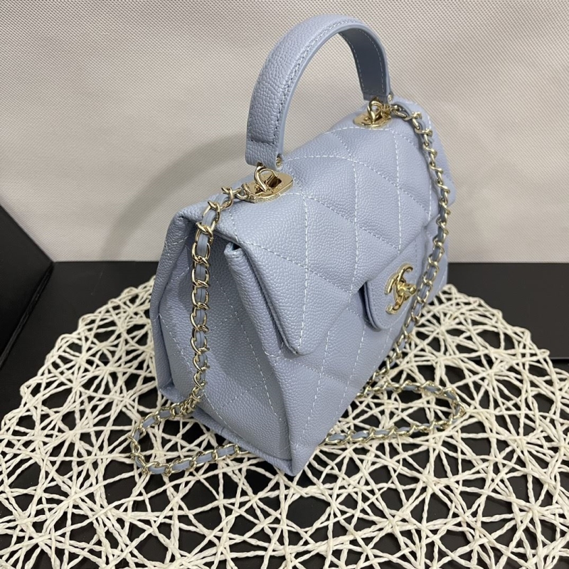 Ch**el top handle bags